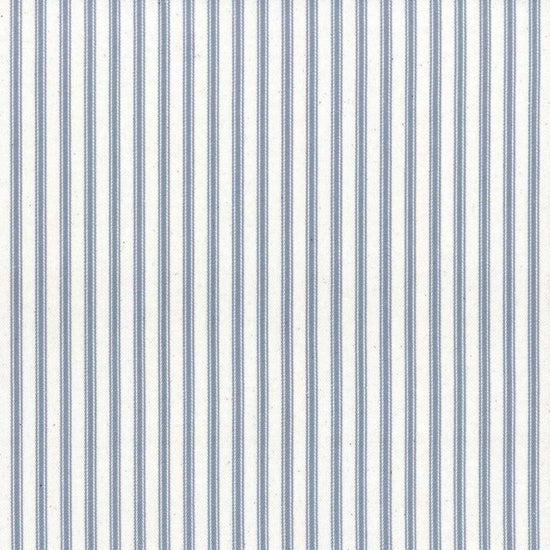 Ticking Stripe 1 Mist Roman Blinds