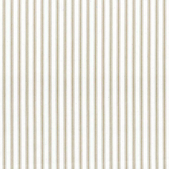 Ticking Stripe 1 Oatmeal Fabric by the Metre