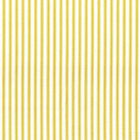 Ticking Stripe 1 Ochre Upholstered Pelmets