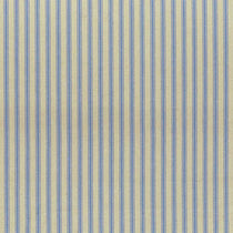 Ticking Stripe 1 Rustic Petrol Blue Bed Runners