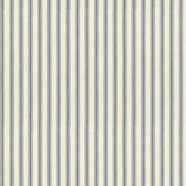 Ticking Stripe 1 Silver Roman Blinds