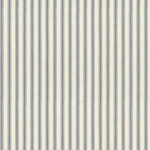 Ticking Stripe 1 Silver Curtains