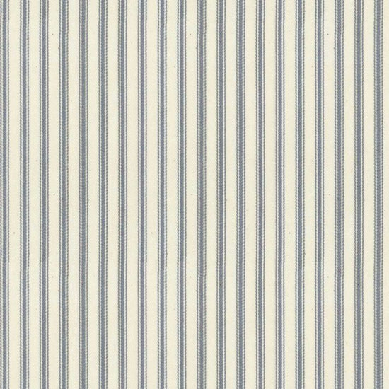 Ticking Stripe 1 Silver Apex Curtains