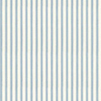 Ticking Stripe 1 Sky Roman Blinds
