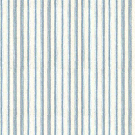 Ticking Stripe 1 Sky Upholstered Pelmets