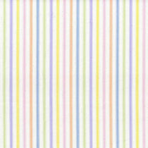 Ticking Stripe 1 Tutti Frutti Fabric by the Metre