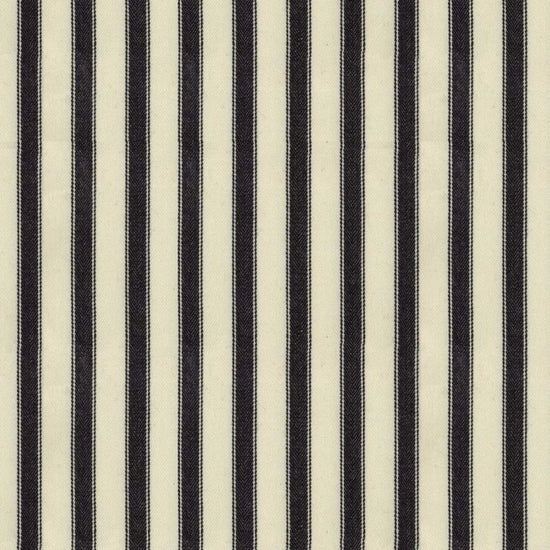 Ticking Stripe 2 Black Bed Runners