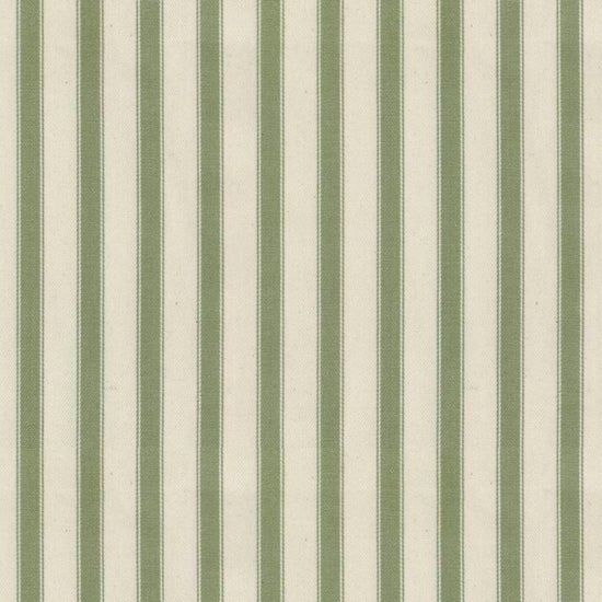 Ticking Stripe 2 Sage Curtain Tie Backs