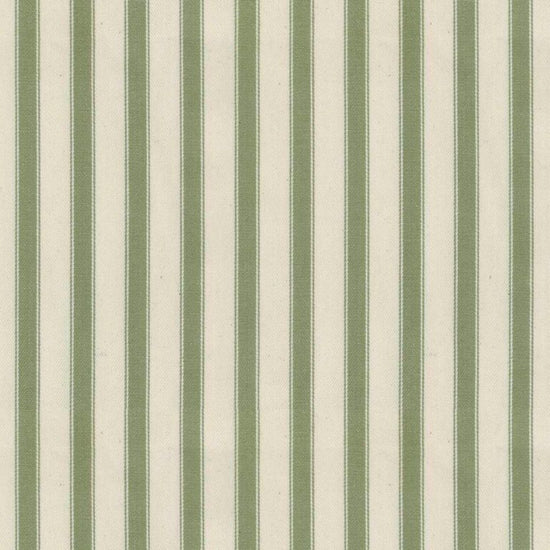 Ticking Stripe 2 Sage Fabric by the Metre