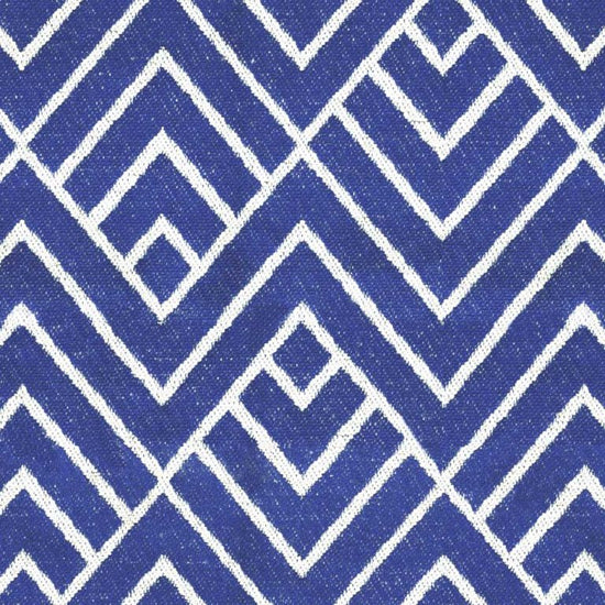 Wave Cobalt Bed Runners