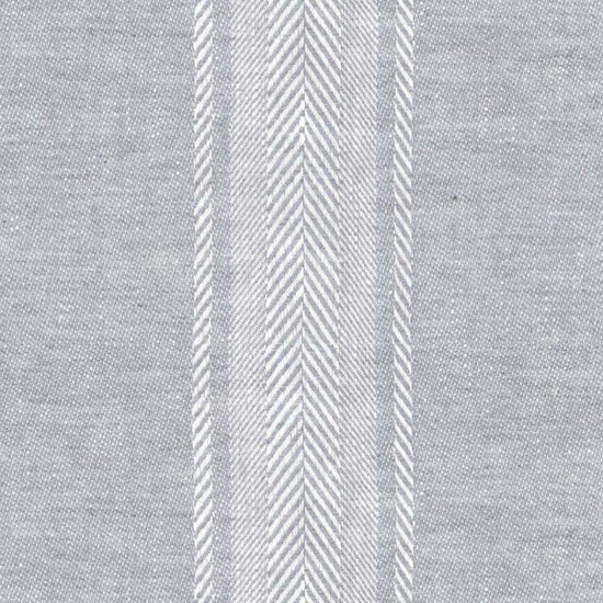 Salcombe Stripe Mist Upholstered Pelmets