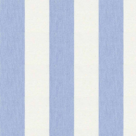 Devon Stripe Bluebell Apex Curtains