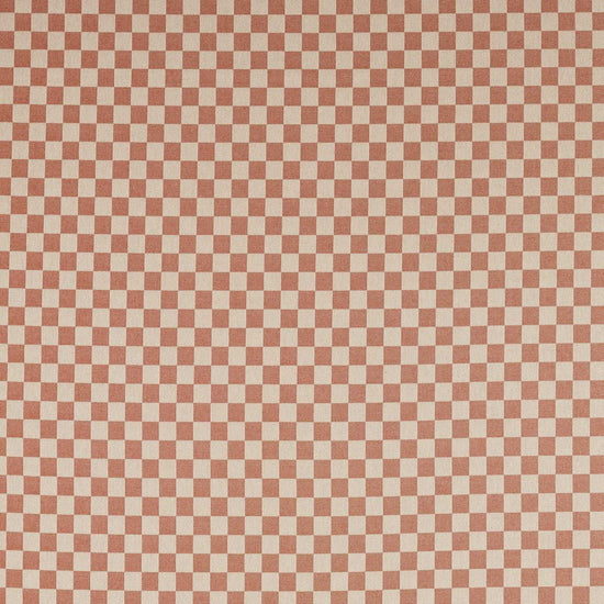 Blenets Check Mini Terracotta 134226 Apex Curtains