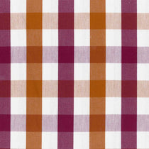 Paint Pot Check Claret Rust Curtains Paint Pot Check Claret Rust Curtains