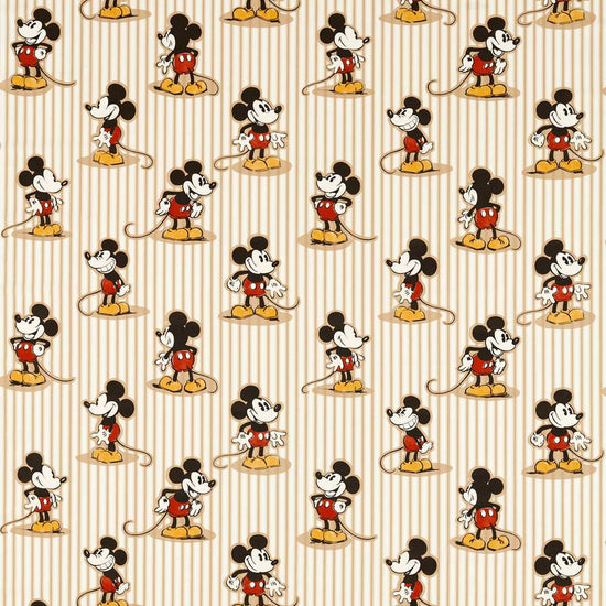 Mickey Stripe Peanut 227152 Curtain Tie Backs