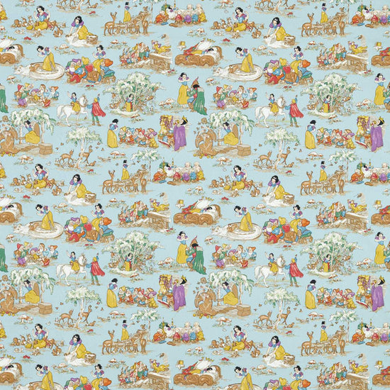 Snow White Puddle Blue 227153 Apex Curtains