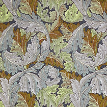 Acanthus Indigo William Morris Inspired Curtains Acanthus Indigo William Morris Inspired Curtains