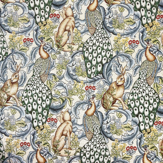 Forest Natural William Morris Inspired Box Seat Covers