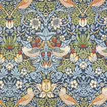 Strawberry Thief Denim William Morris Inspired Curtains Strawberry Thief Denim William Morris Inspired Curtains