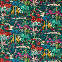 Paradise Lost Velvet Teal F1757-01 Cushions