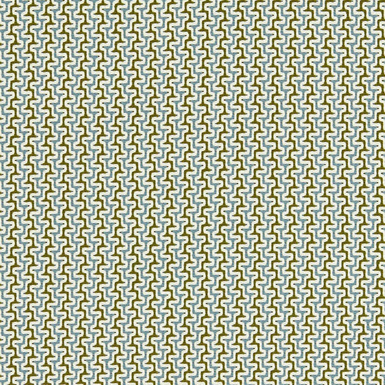 Sashiko Sky Olive 134581 Valances