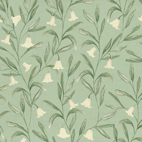 Bell Meadow Printed Cotton Verdue Curtains