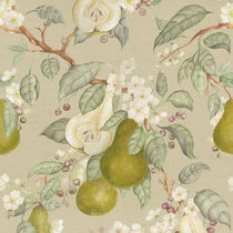 Pear Harvest Printed Cotton Hazel Fabric by the Metre