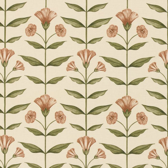 Ottilie Teracotta Apex Curtains