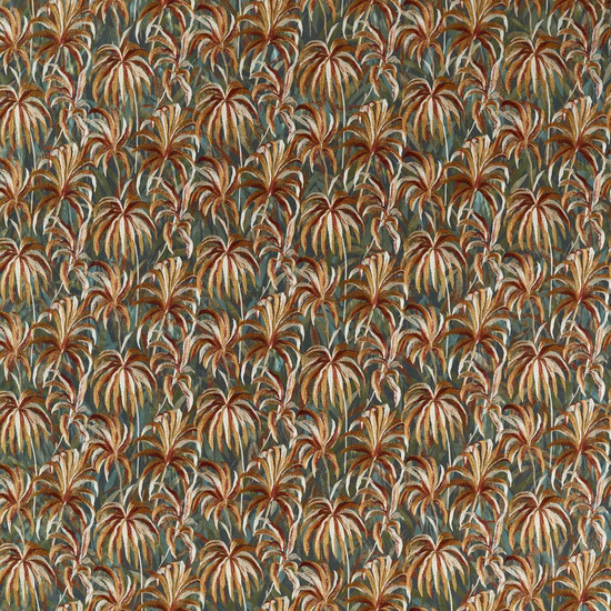 Floresta Embroidery Mineral Spice Curtains