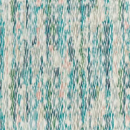 Ignis Weave Teal Blush Curtains