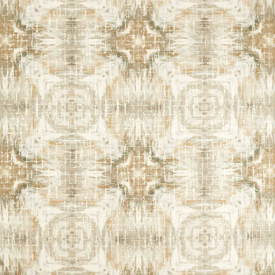 Kalia Print Natural Curtains
