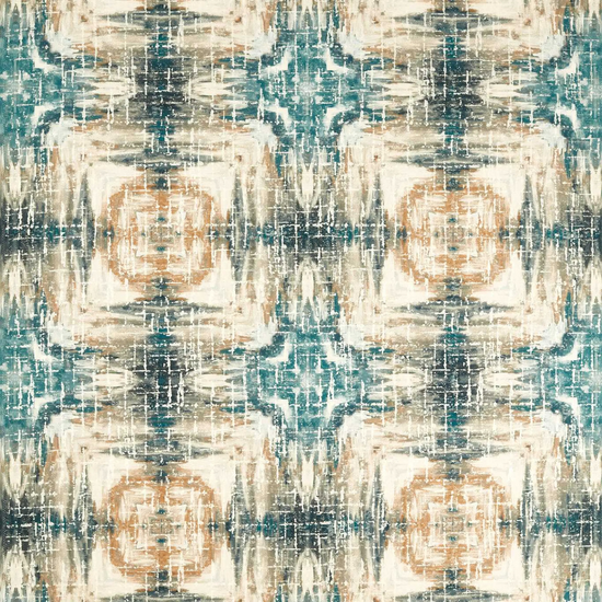 Kalia Print Midnight Curtains