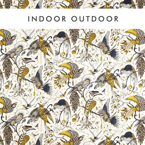 Audubon Indoor  Gold Curtains