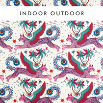 Lynx Indoor  Magenta Tablecloths