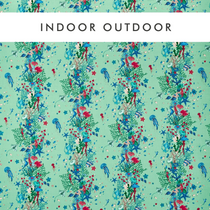 Seaforest Indoor  Aqua Tablecloths