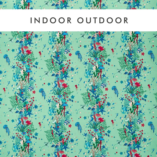 Seaforest Indoor  Aqua Curtains