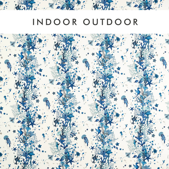 Seaforest Indoor  Blue Curtains