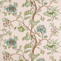 Indienne Blush Forest Curtains