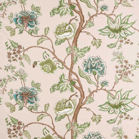 Indienne Blush Forest Curtains