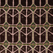 Brocha Blush Charcoal Curtains