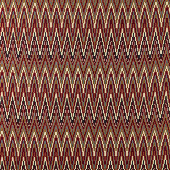 Elota Indigo Maroon Curtains