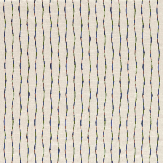 Morelia Indigo Malachite Curtains