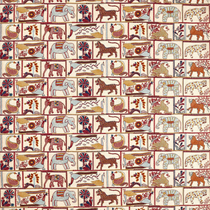 Kantha Indigo Maroon Curtains