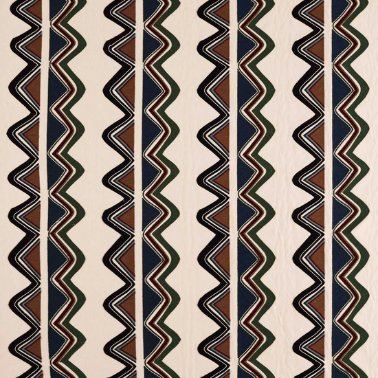 Kaleido Moss Onyx Curtains