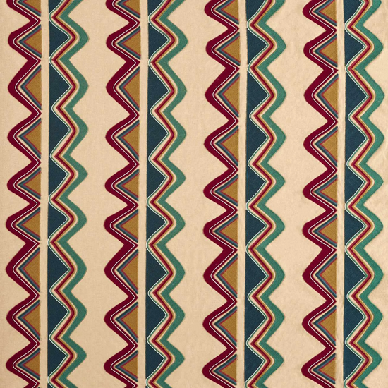 Kaleido Scarlet Midnight Curtains