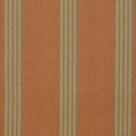 Falmouth Stripe Rust Mustard FA402-300 Curtains