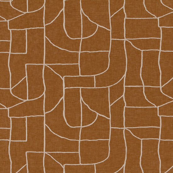 Issac Ginger Curtains