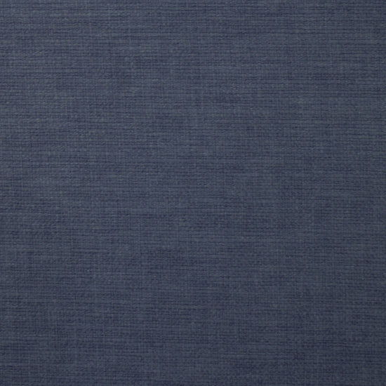 Lunar Soft Textured Plain Indigo Curtains