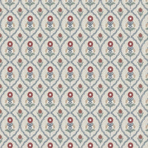 Milford Blue-Burgundy Fabric by the Metre
