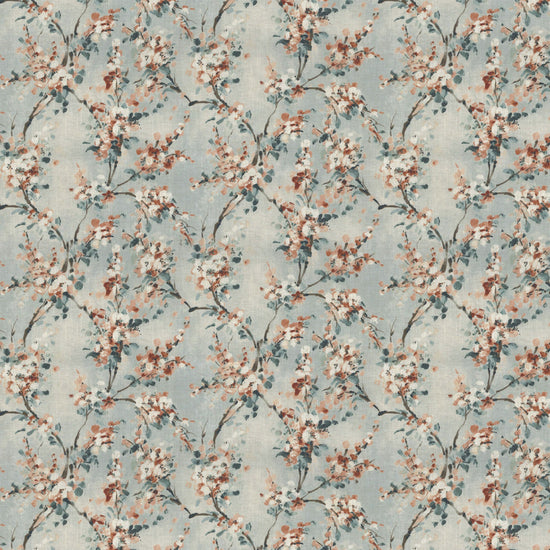 Thorpe Sky-Coral Curtains